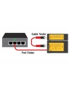 DeLOCK cable tester RJ45 / RJ12 + port finder (black) - nr 16