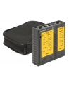 DeLOCK cable tester RJ45 / RJ12 + port finder (black) - nr 2