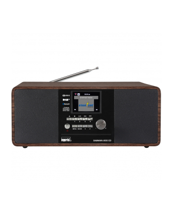 Imperial DABMAN i200 CD, radio (wood / black, WLAN, Bluetooth, DAB +, FM)