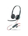 Plantronics Blackwire 3225 duo, headset (black, jack, USB-C) - nr 1