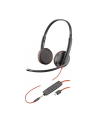 Plantronics Blackwire 3225 duo, headset (black, jack, USB-C) - nr 2