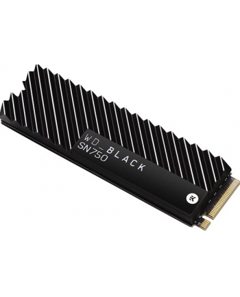 western digital WD Black SN750 500 GB Solid State Drive (black, PCIe Gen 3 x4, M.2 2280 with heat sink)