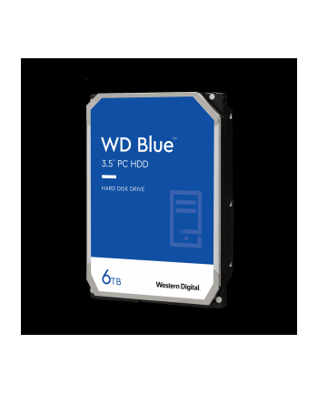 western digital WD Blue 6 TB, hard drive (Shingled Magnetic Recording (SMR), SATA 6 Gb / s, 3.5 '')
