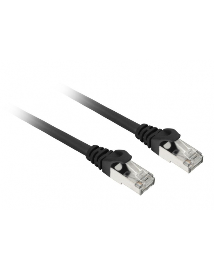 Sharkoon patch network cable SFTP, RJ-45, with Cat.7a raw cable (black, 1 meter) główny