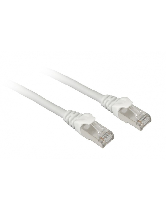 Sharkoon patch network cable SFTP, RJ-45, with Cat.7a raw cable (white, 3 meters) główny