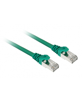 Sharkoon patch network cable SFTP, RJ-45, with Cat.7a raw cable (green, 2 meters)