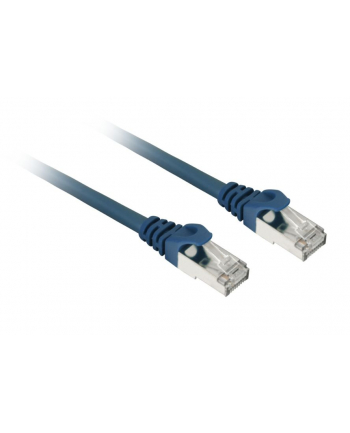 Sharkoon patch network cable SFTP, RJ-45, with Cat.7a raw cable (blue, 50cm)