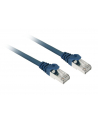 Sharkoon patch network cable SFTP, RJ-45, with Cat.7a raw cable (blue, 50cm) - nr 2