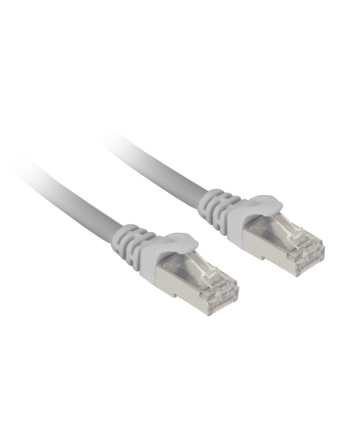 Sharkoon patch network cable SFTP, RJ-45, with Cat.7a raw cable (gray, 50cm) główny