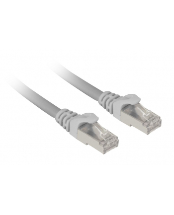 Sharkoon patch network cable SFTP, RJ-45, with Cat.7a raw cable (grey, 3 meters)