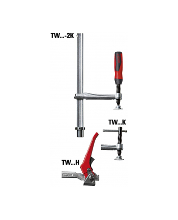 BESSEY clamping element TW28 300/120 lever - for welding tables (lever)