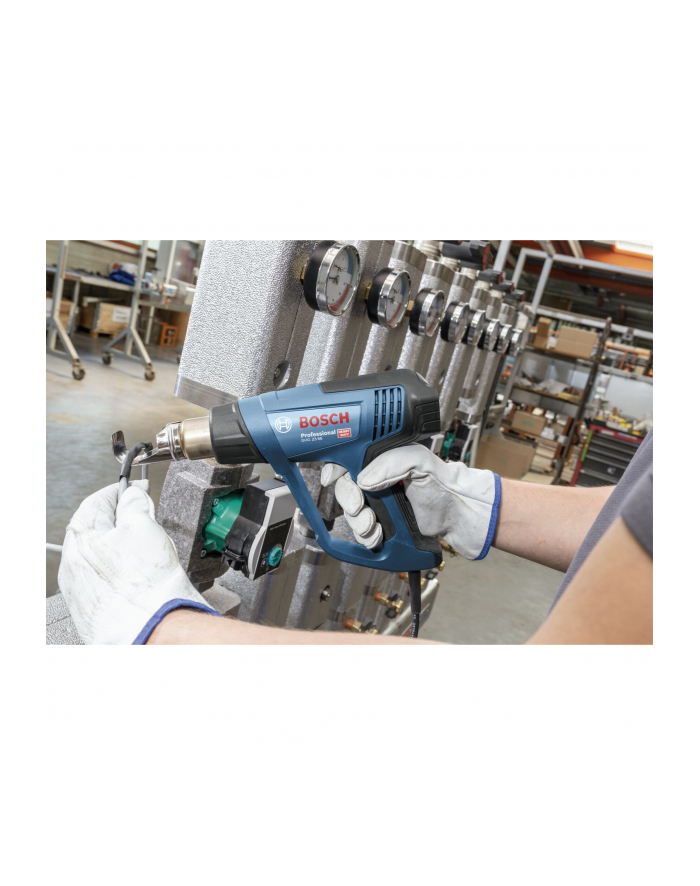 bosch powertools Bosch hot air tool GHG 23-66 Kit Professional + 2-part accessories (blue / black, 2,300 watts) główny