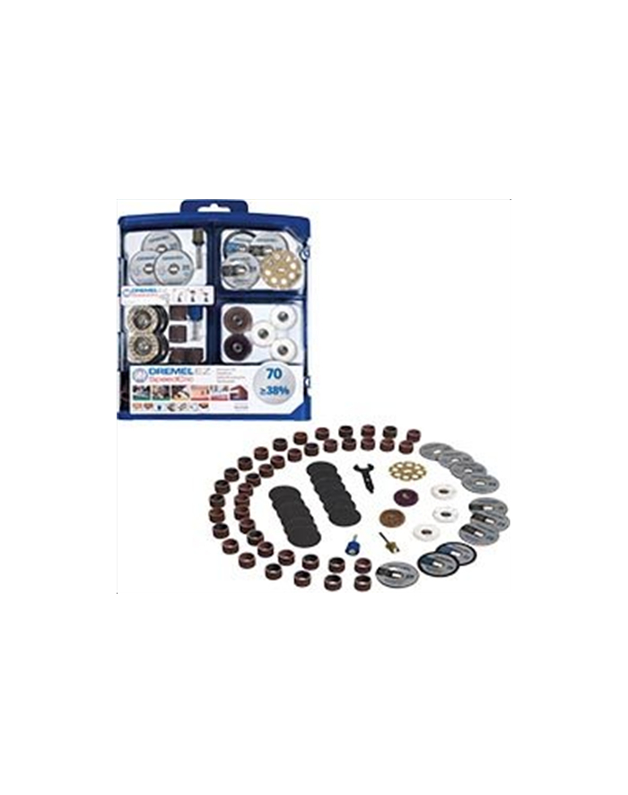 Dremel SC725 EZ Speed ??Clic Accessory Set 70 pieces główny