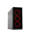 Cooltek four RGB, tower case (black, glass front, left, right) - nr 1