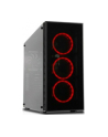 Cooltek four RGB, tower case (black, glass front, left, right) - nr 8