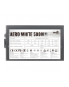 Aerocool AERO 80+ White 500W, PC power supply (black, 2x PCIe) - nr 42