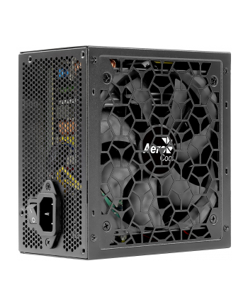 Aerocool AERO 80+ White 500W, PC power supply (black, 2x PCIe)