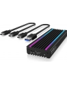 ICY BOX IB-1824ML-C31, drive housing (black, RGB lighting) - nr 12