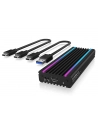 ICY BOX IB-1824ML-C31, drive housing (black, RGB lighting) - nr 2