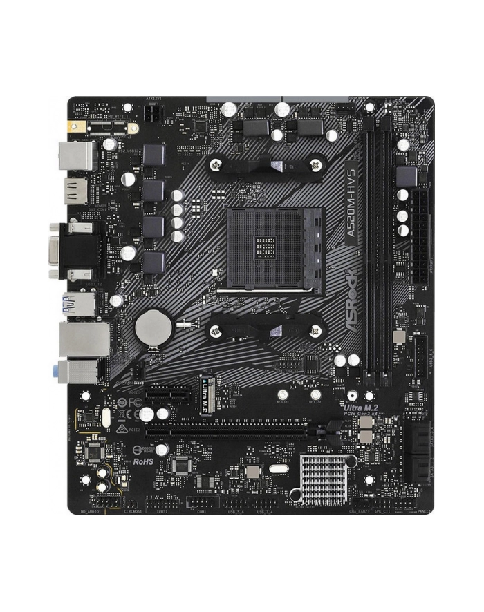 Asrock A520M-HVS - Socket AM4 - motherboard główny