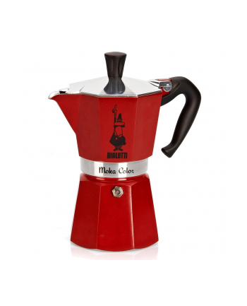 Bialetti kawiarka Moka Express 3tz czerwona