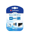 VERBATIM PENDRIVE 64GB NANO STORE USB 3.0 98711 - nr 26