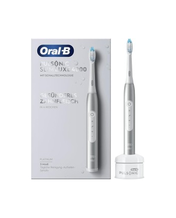 Braun Oral-B Pulsonic Slim Luxe 4000 - Platinum