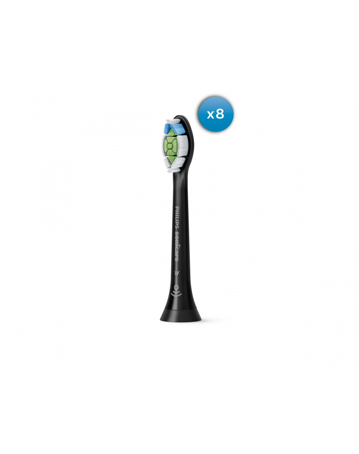 Philips Sonicare HX6068 / 13 W2 Optimal White 8er, brush head (black) główny