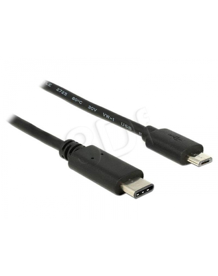 DELOCK KABEL USB TYPE-C -> MICRO USB 20 10 M CZARNY główny