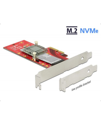 DELOCK KARTA PCI-E X4 -> M2 + RADIATOR INTERNAL