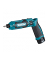 Makita cordless impact screwdriver TD022DSE 7.2Volt (blue / black, 2x Li-ion battery 1.5Ah) - nr 1
