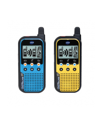 VTech Kidi Talkie, Walkie-Talkie (blue / yellow, 2 pieces)