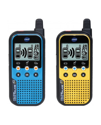 VTech Kidi Talkie, Walkie-Talkie (blue / yellow, 2 pieces)