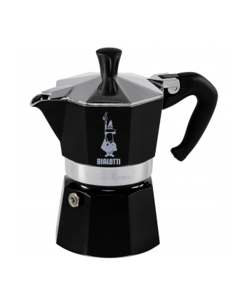 Bialetti kawiarka Moka Express 3tz czarna nr 1