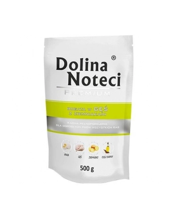 dolina noteci DNP DOYPACK BOGATA W GĘŚ Z ZIEMNIAK-DLA PSA 500g