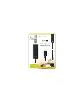Adapter PORT DESIGNS USB-C do RJ-45 900126