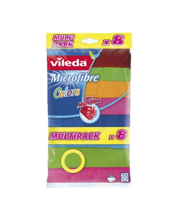 Vileda Ściereczka z  mikrofibry kolor  8 szt nr 1