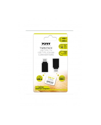 Adapter PORT DESIGNS USB Type-C do USB-A - Dual Pack 900142