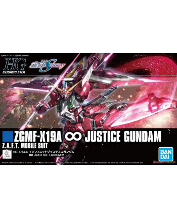 bandai HGCE 1/144 ZGMF-X19A INFINITE JUSTICE GUNDAM