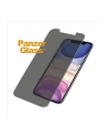 PANZERGLASS SZKŁO HARTOWANE IPHONE XR/11 PRIVACY P2662 - nr 3