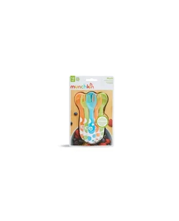 MUNCHKIN ZESTAW PLASTIKOWYCH SZTUĆCÓW 3 KOMPLETY 011454 nr 1