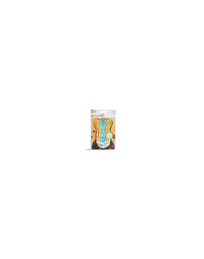 MUNCHKIN ZESTAW PLASTIKOWYCH SZTUĆCÓW 3 KOMPLETY 011454 główny
