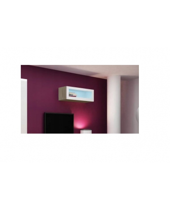 cama meble Witryna VIGO '90' szkło 90/35/32 sonoma/biały poł