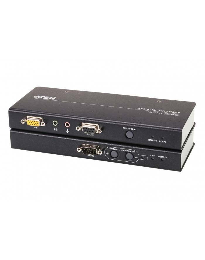 ATEN EXTENDER KVM CE750A-AT-G USB VGA/AUDIO KAT 5 (1280 X 1024@200M) główny