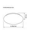 Plafon LED Activejet AJE-OPERA 12W - nr 6