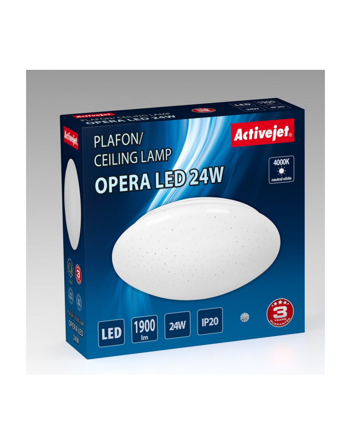 Plafon LED Activejet AJE-OPERA 24W główny