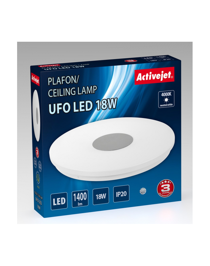 Plafon LED Activejet AJE-UFO 18W główny