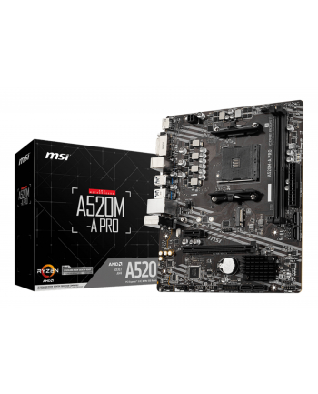 Płyta glówna MSI A520M-A PRO AM4 2DDR4