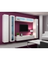 cama meble Witryna VIGO szkło'180' 180/40/30 biały/biały poł - nr 11