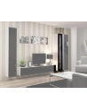 cama meble Witryna VIGO szkło'180' 180/40/30 biały/czarny poł - nr 13